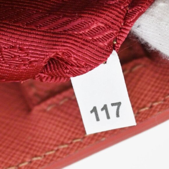 PRADA MILANO Logo 2Way Shoulder Hand Bag Saffiano Leather Pink GHW Italy 29KB269 - Picture 16 of 16